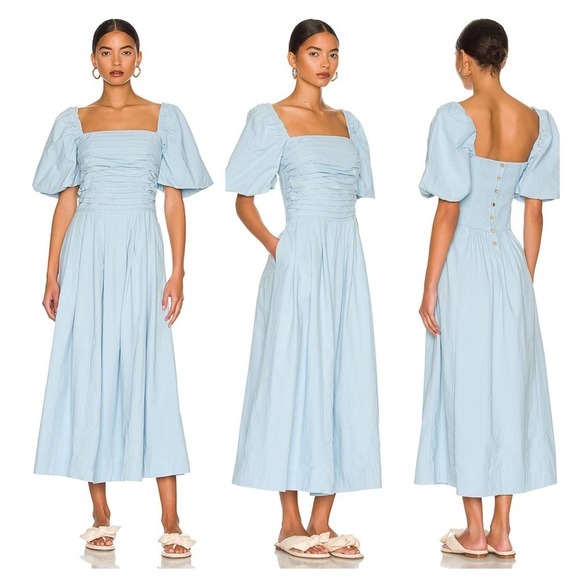 Free People Dresses & Skirts - Free People  Ain't She A Beaut Midi Dress (S)